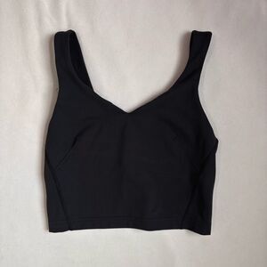 Lululemon Wunder Train Sweetheart Tank Top, Black, Size Small